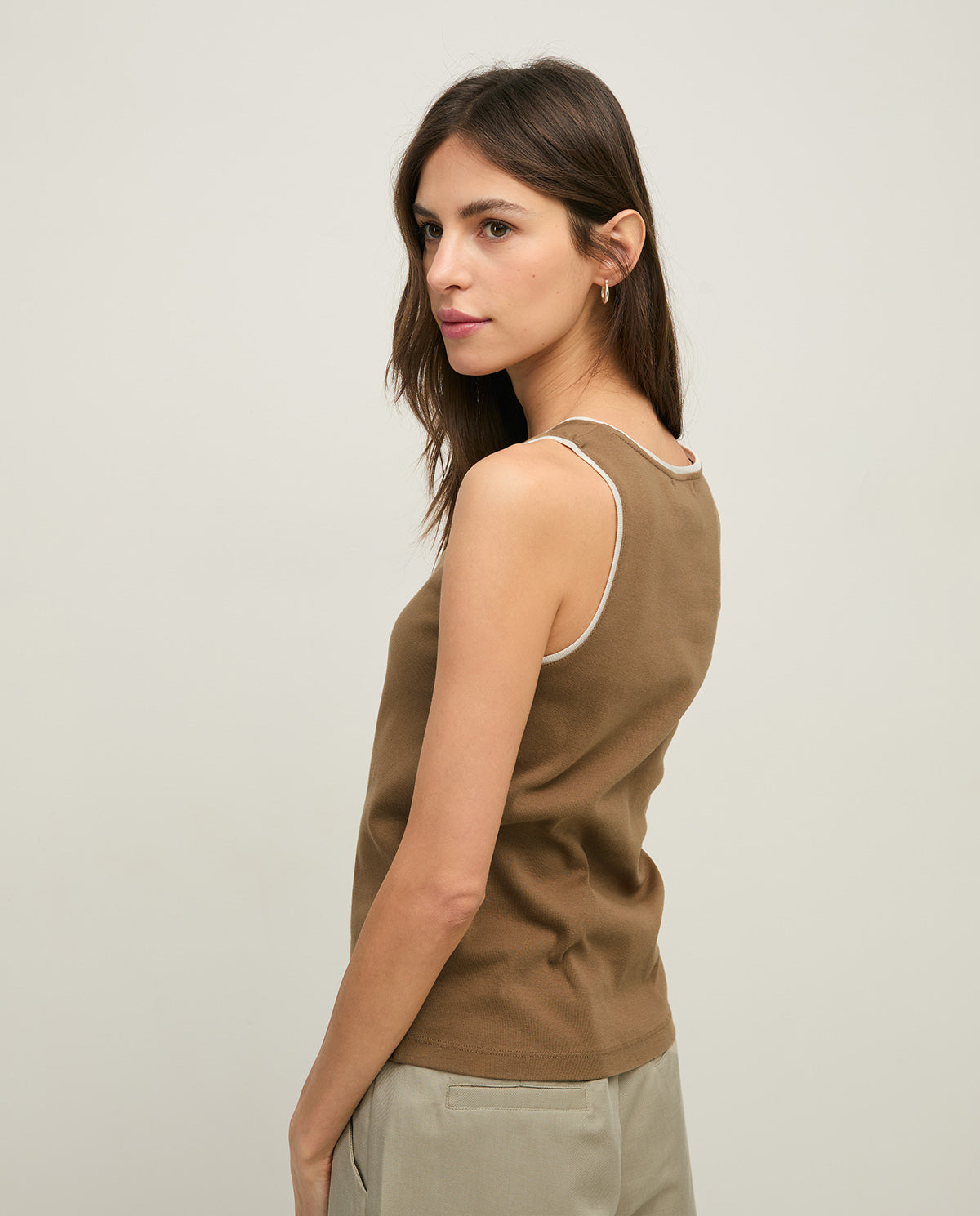 Yerse | Top With Contrast