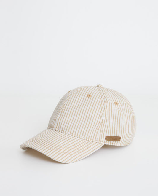 Yerse | Striped Cap - Natural