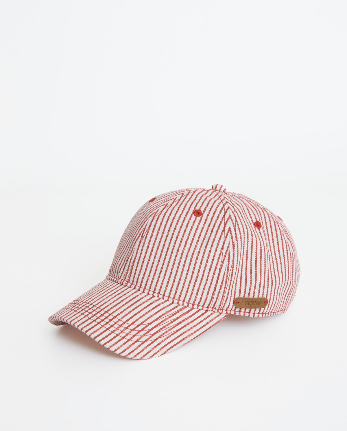 Yerse | Striped Cap - Red