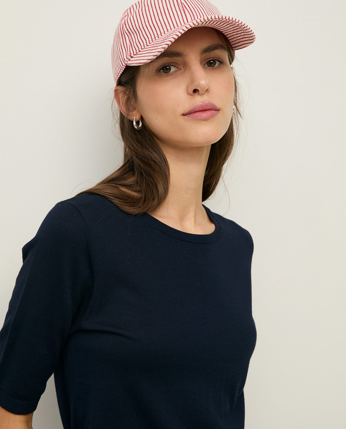 Yerse | Striped Cap - Red