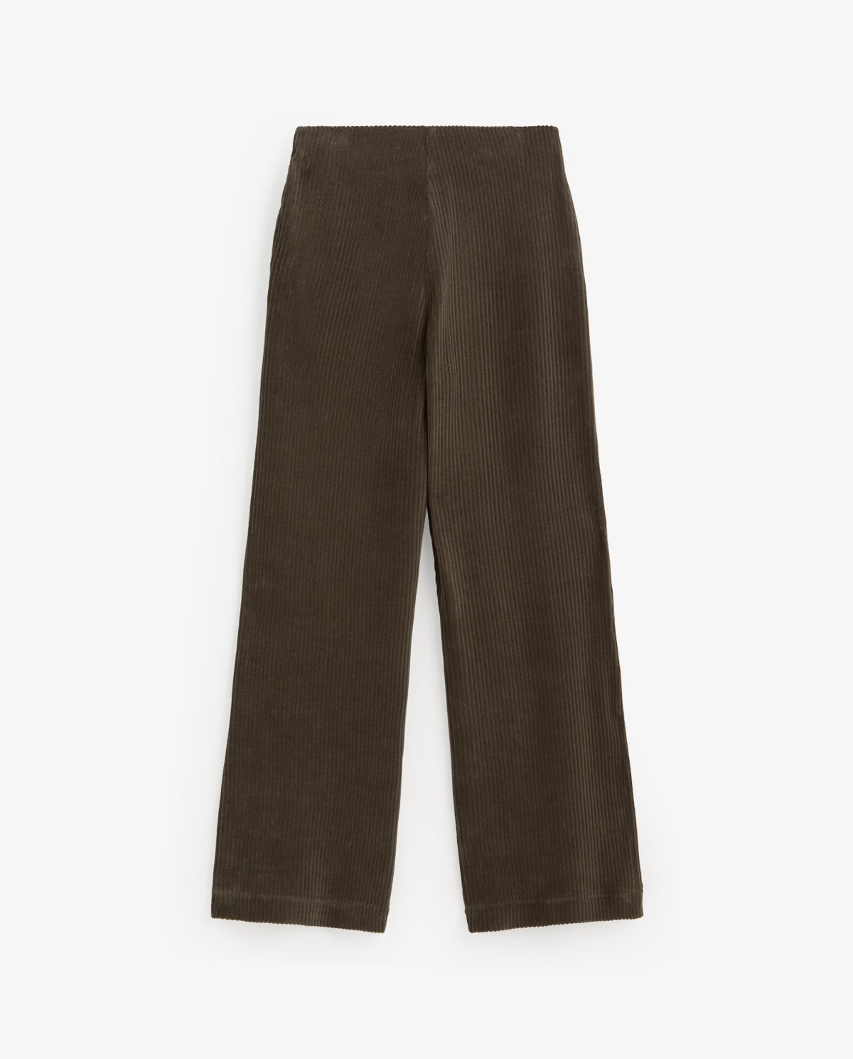 Yerse | Wide-Leg Corduroy Trousers - Khaki