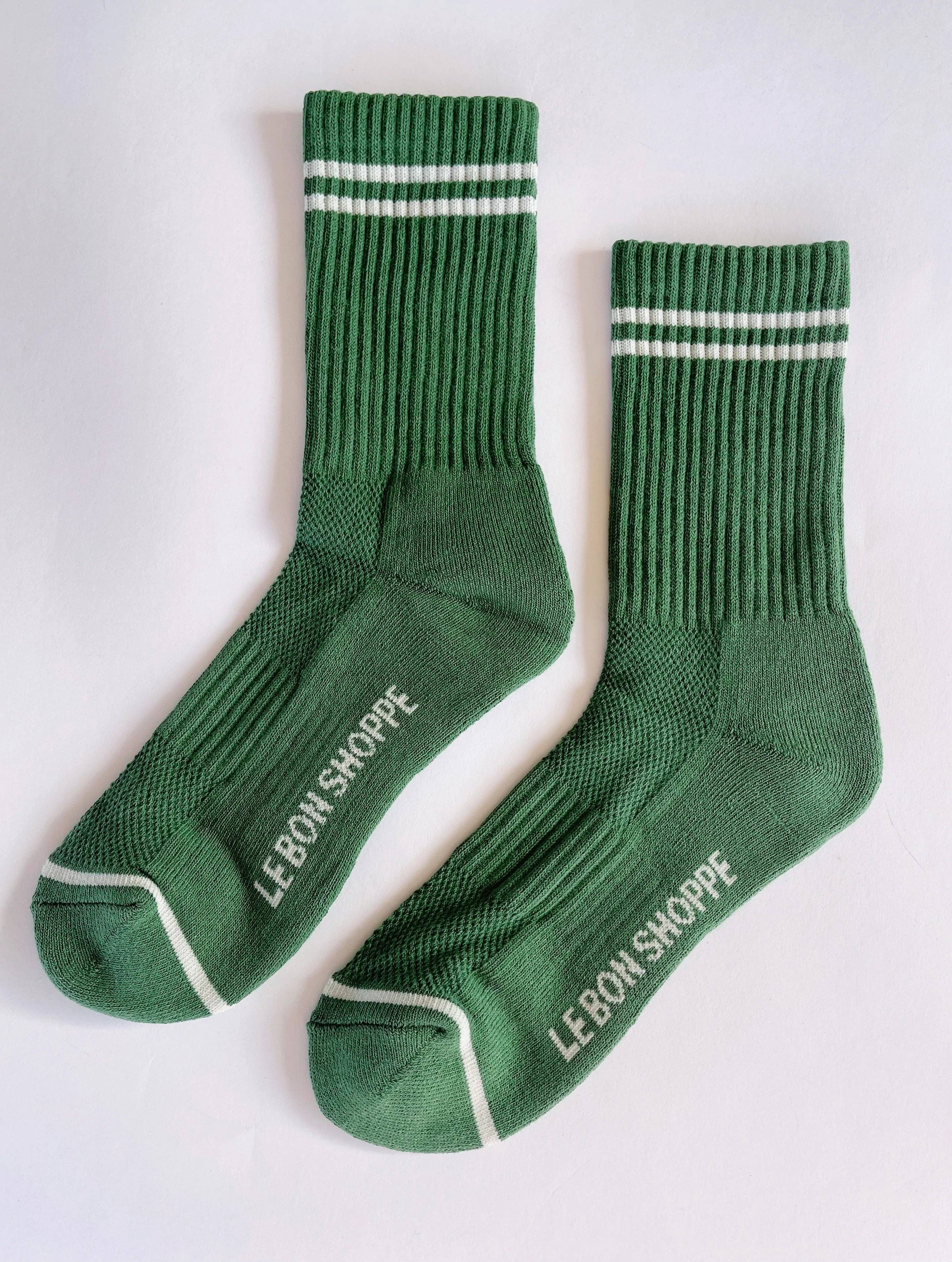Le Bon Shoppe | Boyfriend Socks - Moss