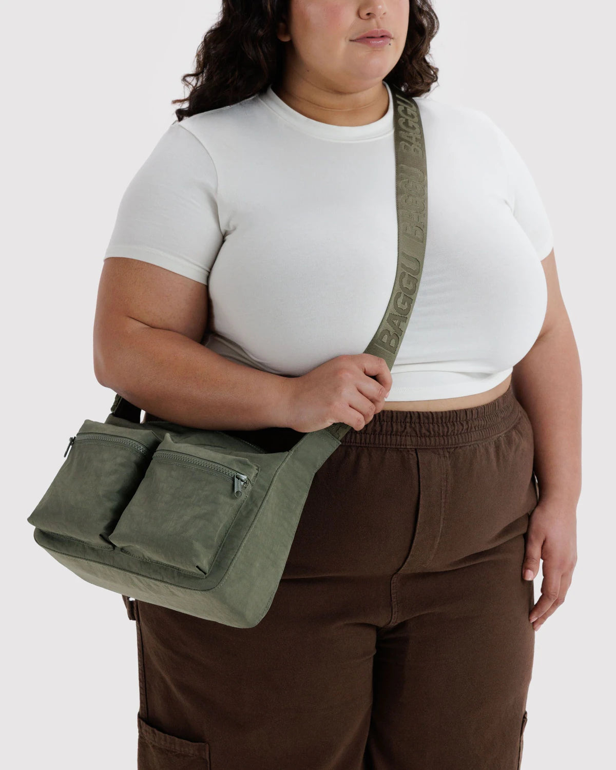 Baggu | Medium Crossbody - Caper