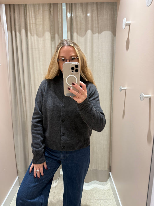 Naif | Shelly Cardigan - Charcoal