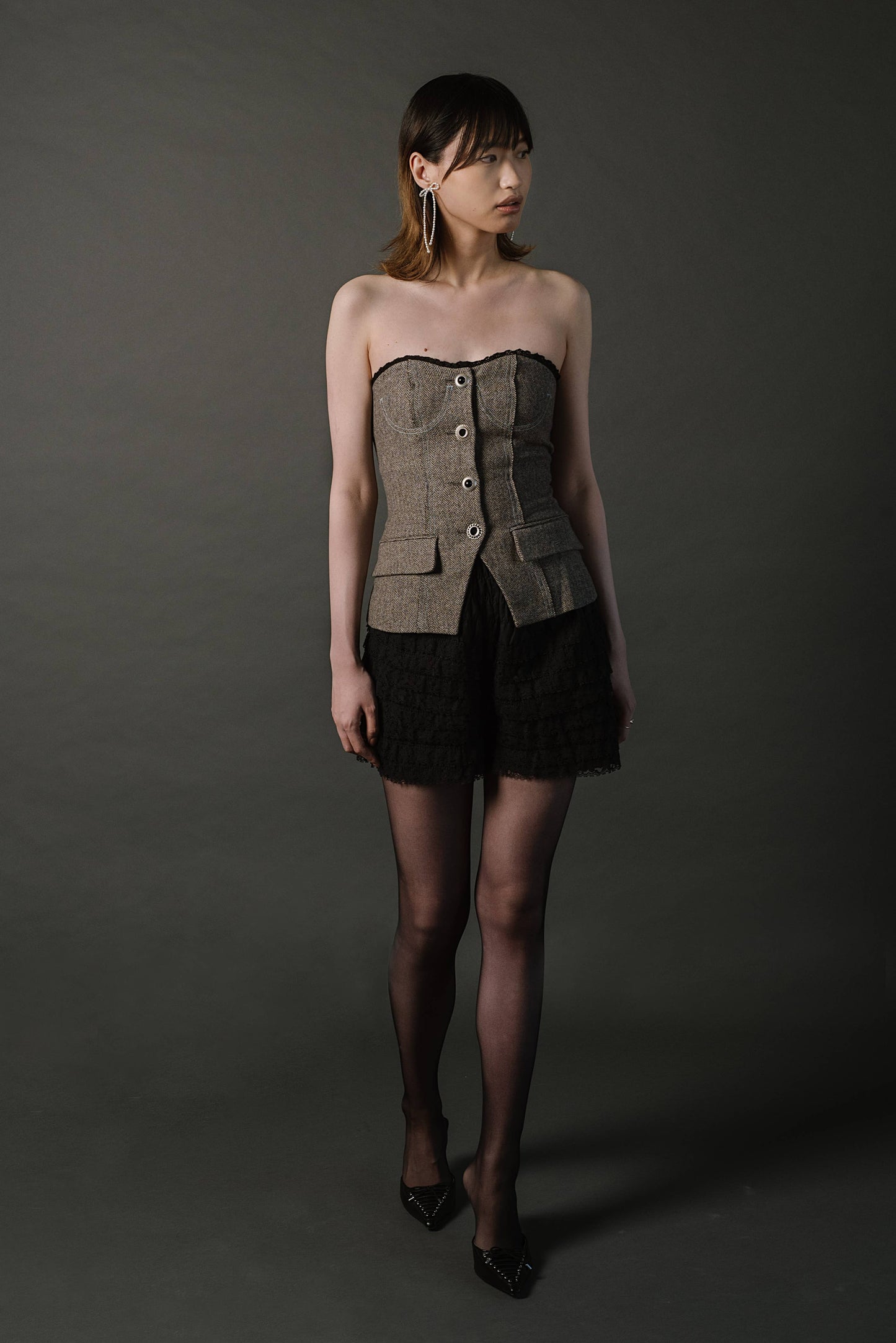 Kara Yoo | Margot Earrings - Rice Pearl