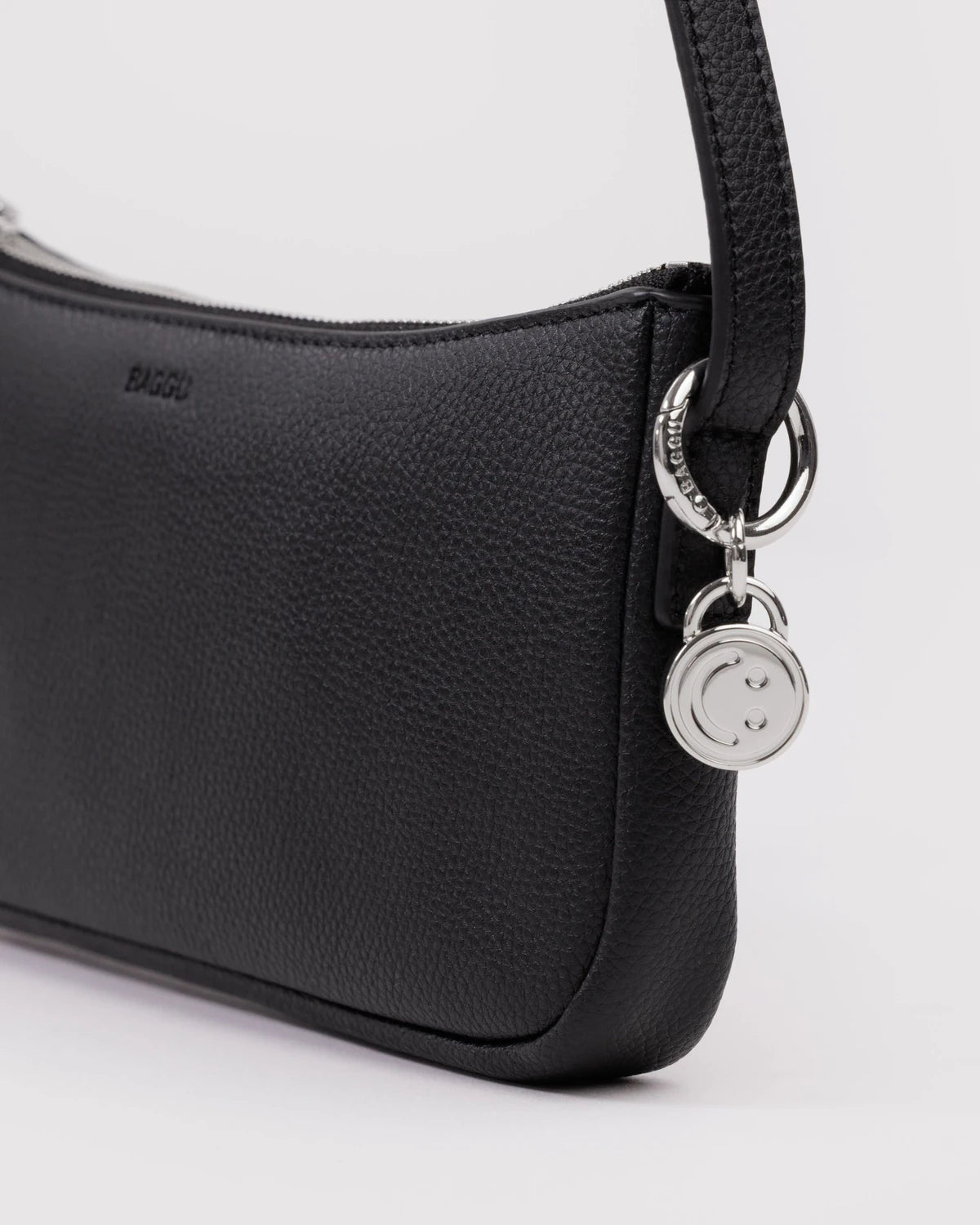 Baggu | Recycled Leather Pochette - Black
