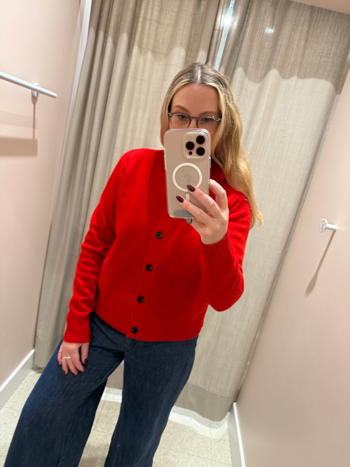 Naif | Shelly Cardigan - Red