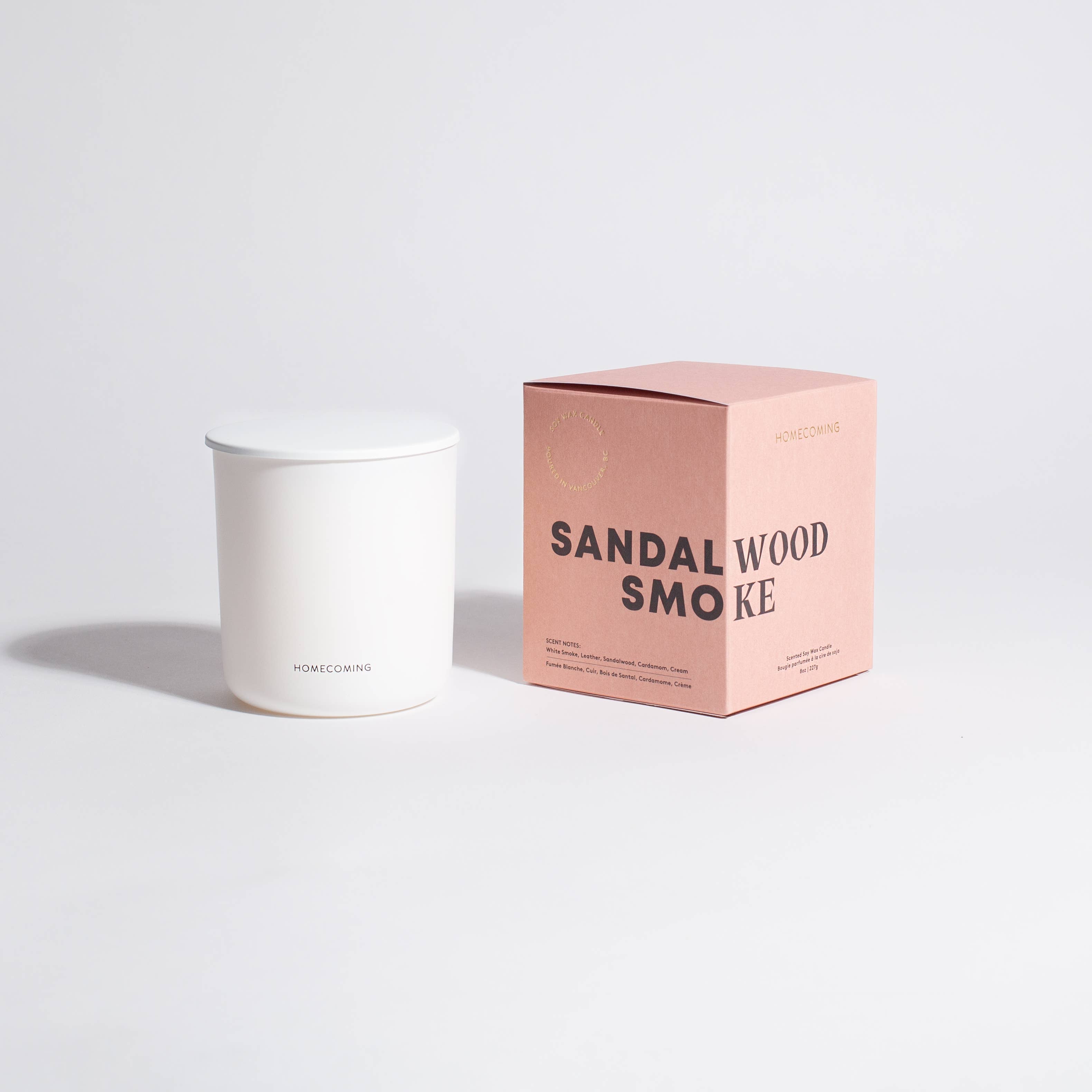 Homecoming | Sandalwood Smoke Soy Wax Candle