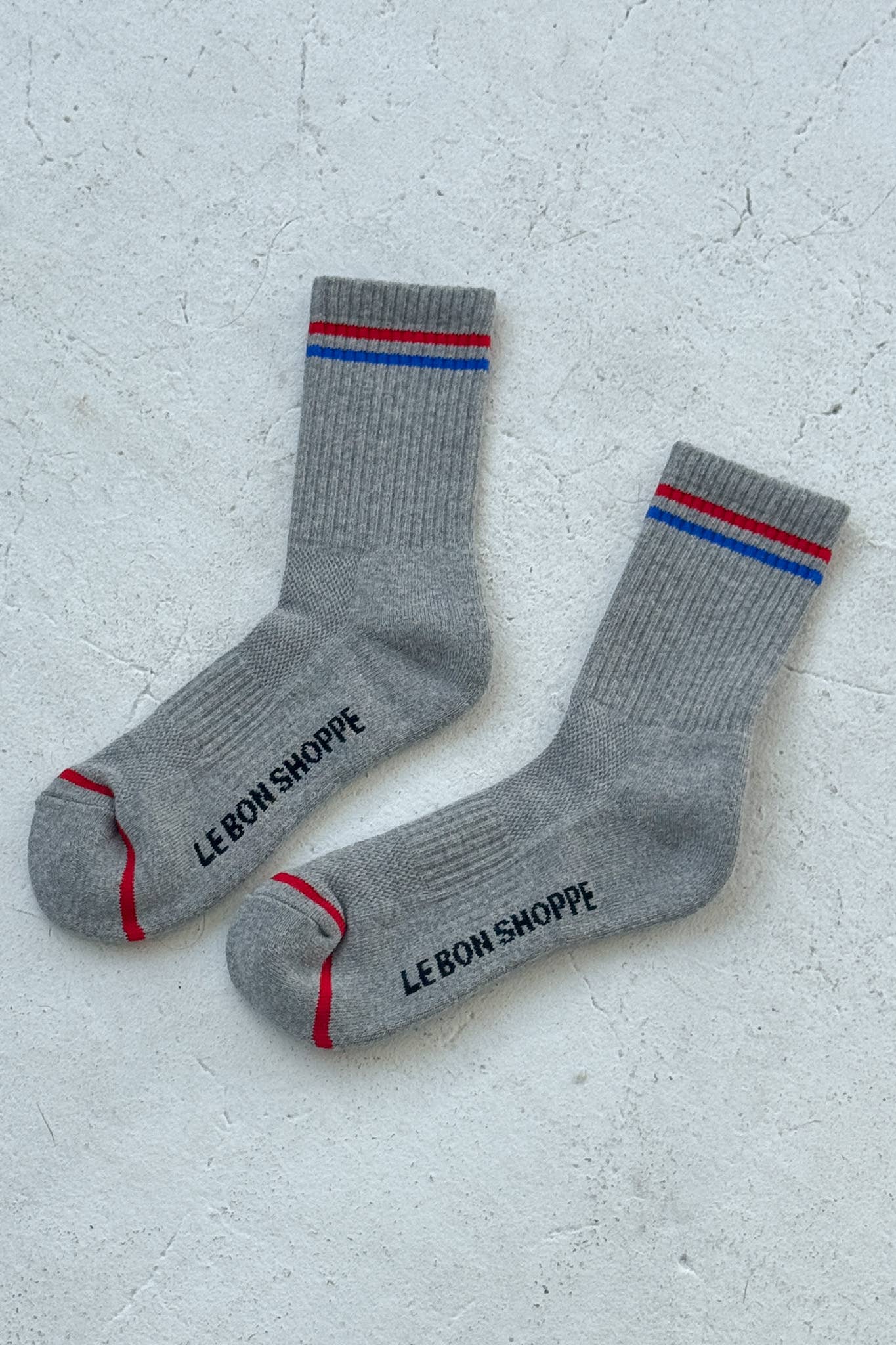 Le Bon Shoppe | Boyfriend Socks - True Grey