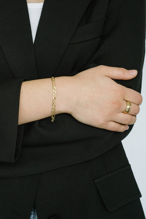 Kara Yoo | Slim Gio Bracelet - Gold
