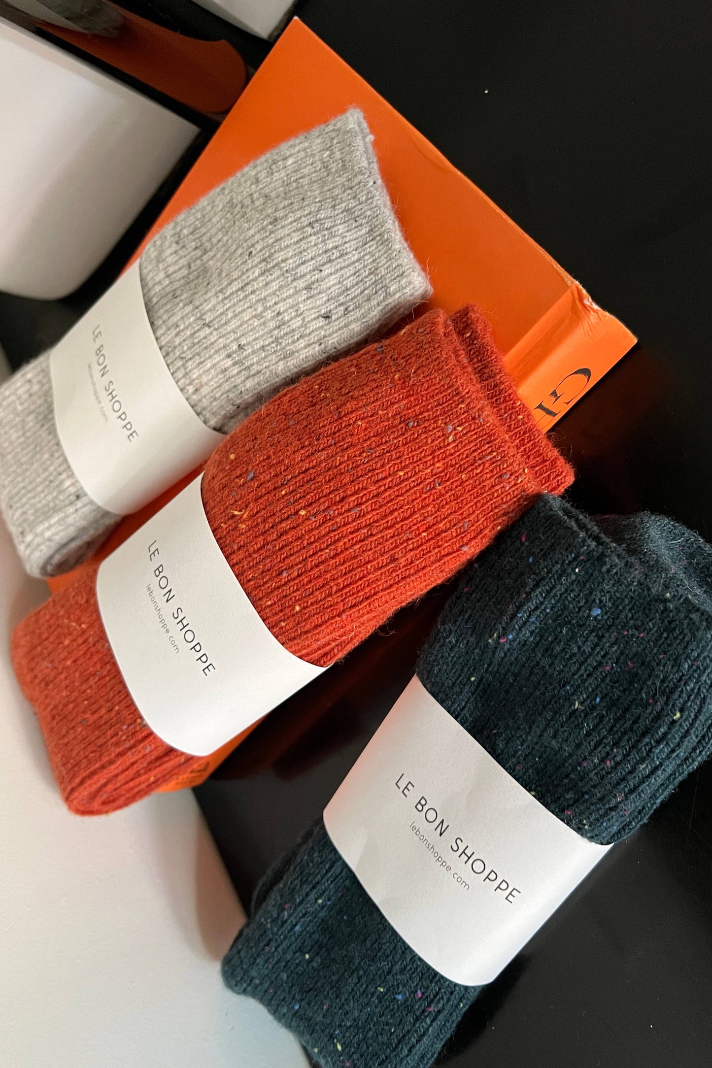 Le Bon Shoppe | Snow Socks - Cookies and Cream