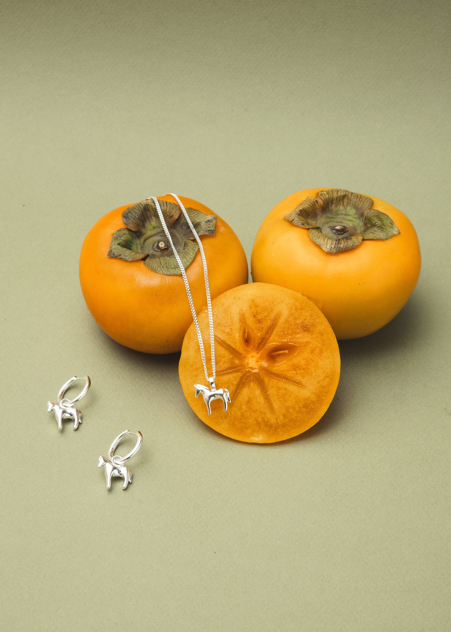 Kara Yoo | Lunar Horse Hoops - Gold