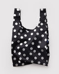 Baggu | Standard Shopping Tote - Silver Metallic Polka Dot