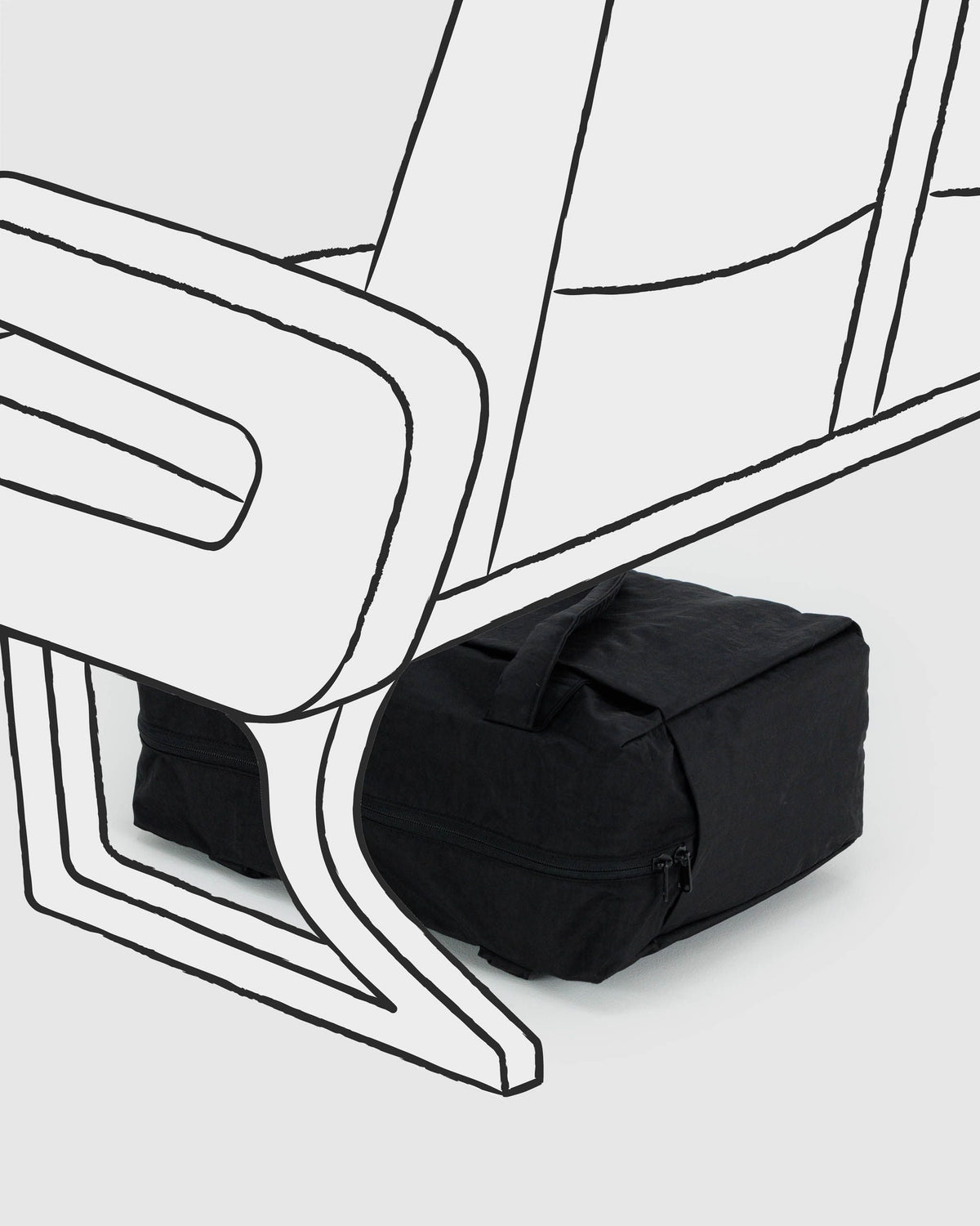 Baggu | Small Cloud Carry On - Black