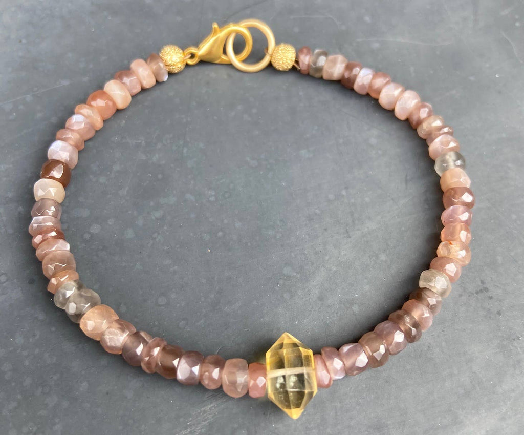 Heather Kahn | Moondust Energy Bracelet -3 Stone Options