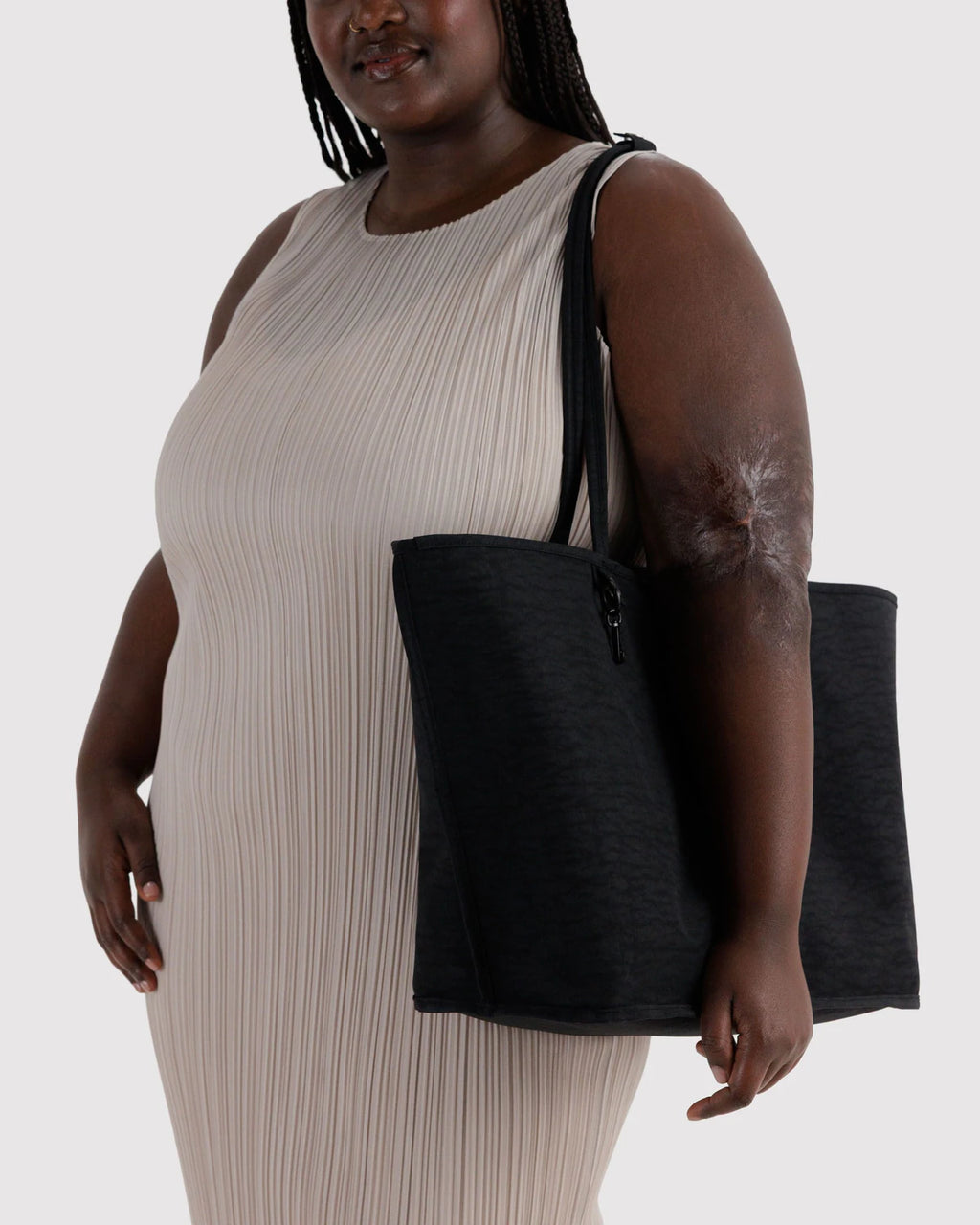 Baggu | Large Nylon Reversible Tote - Leopard Mix