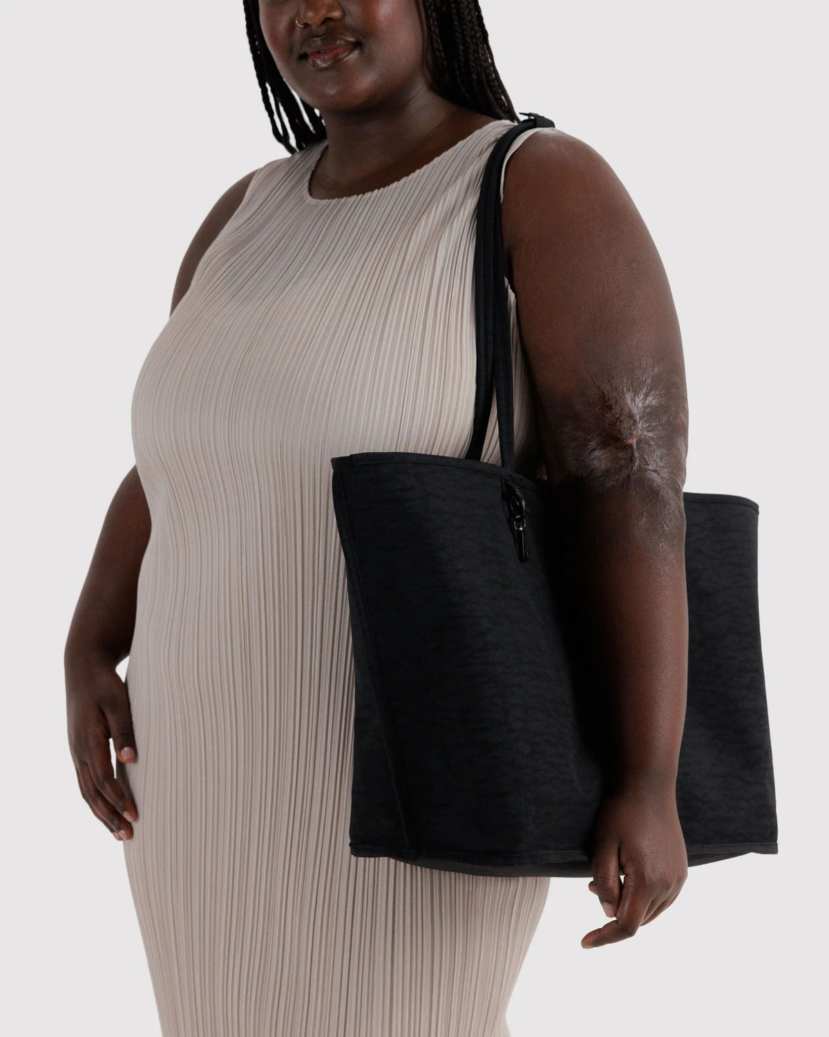 Baggu | Large Nylon Reversible Tote - Leopard Mix