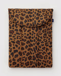 Baggu | Puffy Laptop Sleeve 16" - Leopard