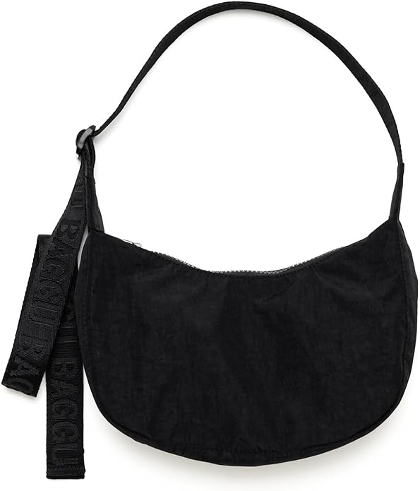 Baggu | Small Nylon Crescent Bag - Black