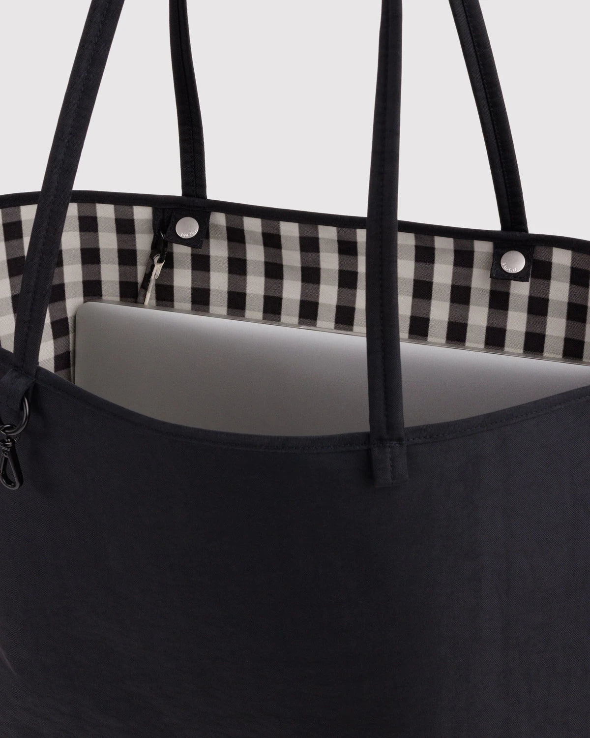 Baggu | Large Nylon Reversible Tote - Black Mix