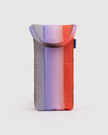 Baggu | Puffy Glasses Case - Gradient Stripe Poppy & Lilac