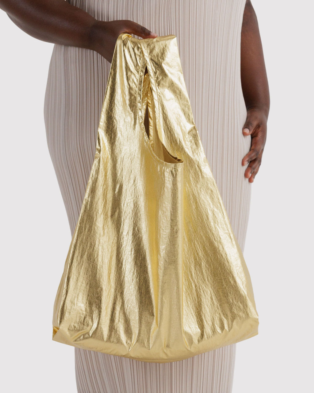 Baggu | Standard Shopping Tote - Gold Metallic