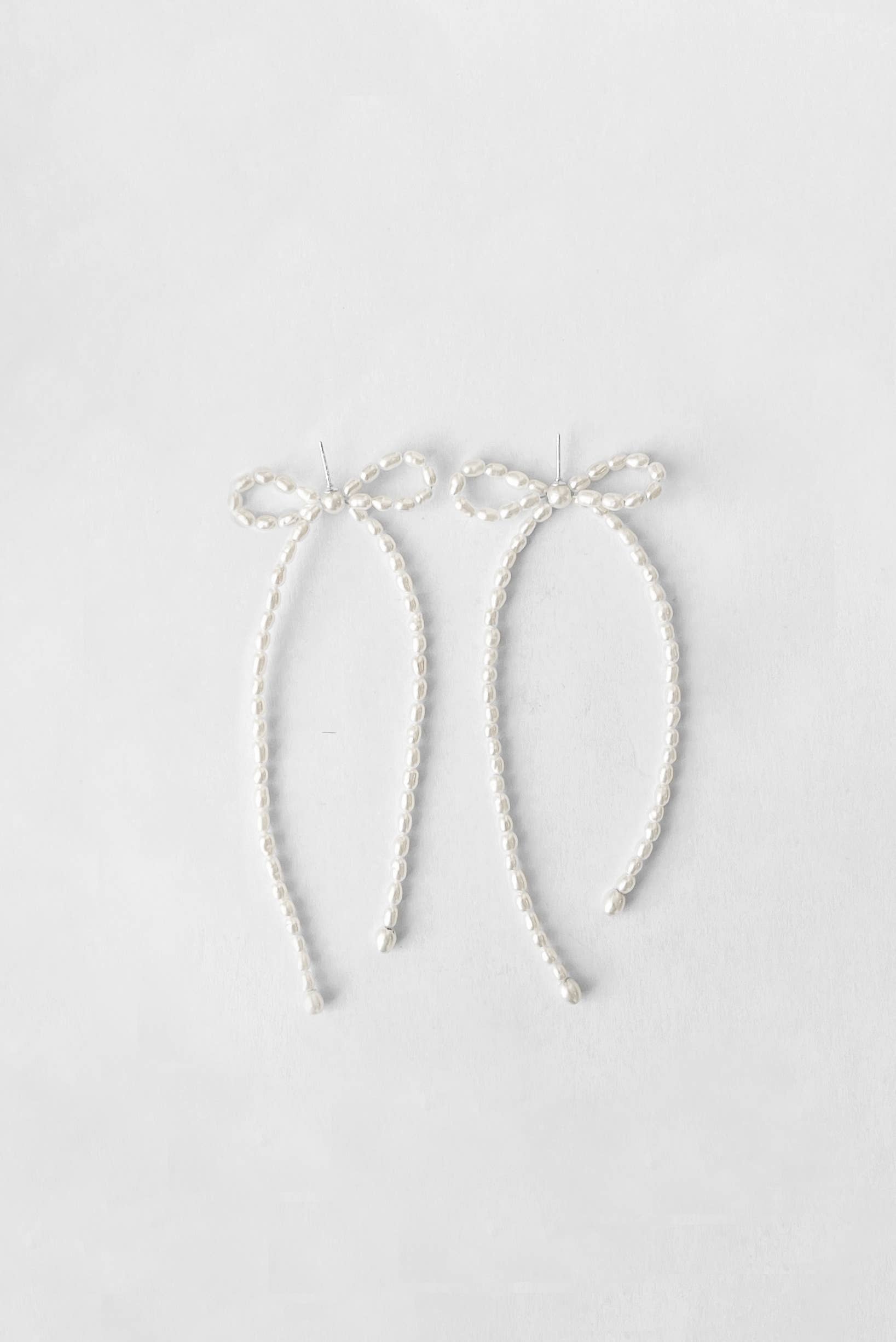 Kara Yoo | Margot Earrings - Rice Pearl