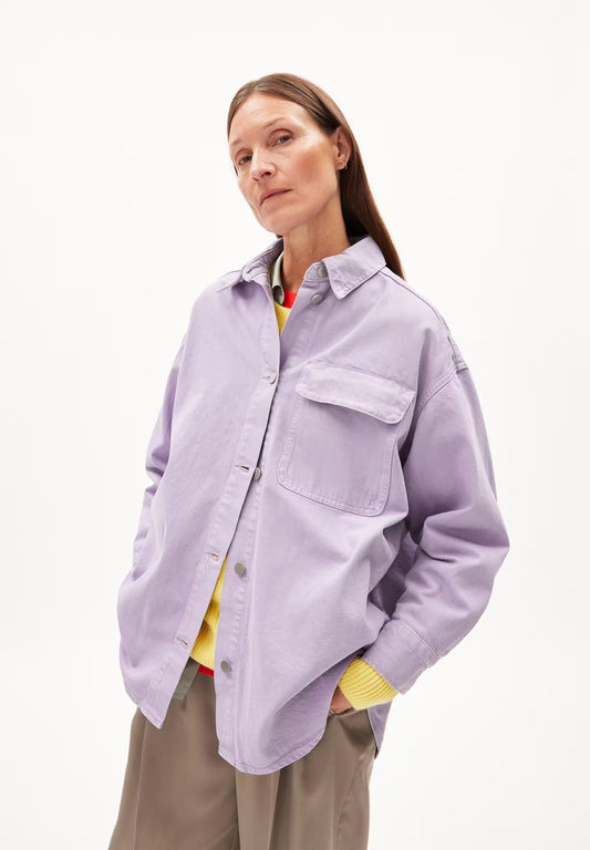 Armed Angels | Taale Gmt Dyed Jacket - Lavender Light