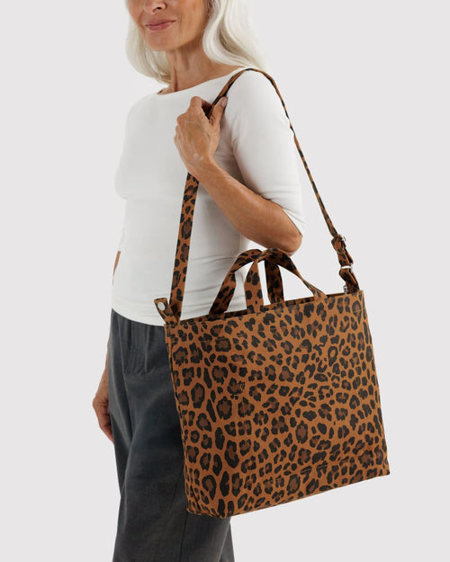 Baggu | Horizontal Zip Duck Bag - Leopard