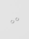 Wolf Circus | Organic Huggie Hoops - Sterling Silver