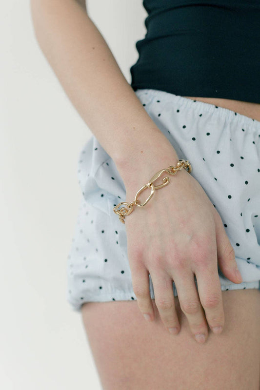 Kara Yoo | Sabine Bracelet - Gold Plated
