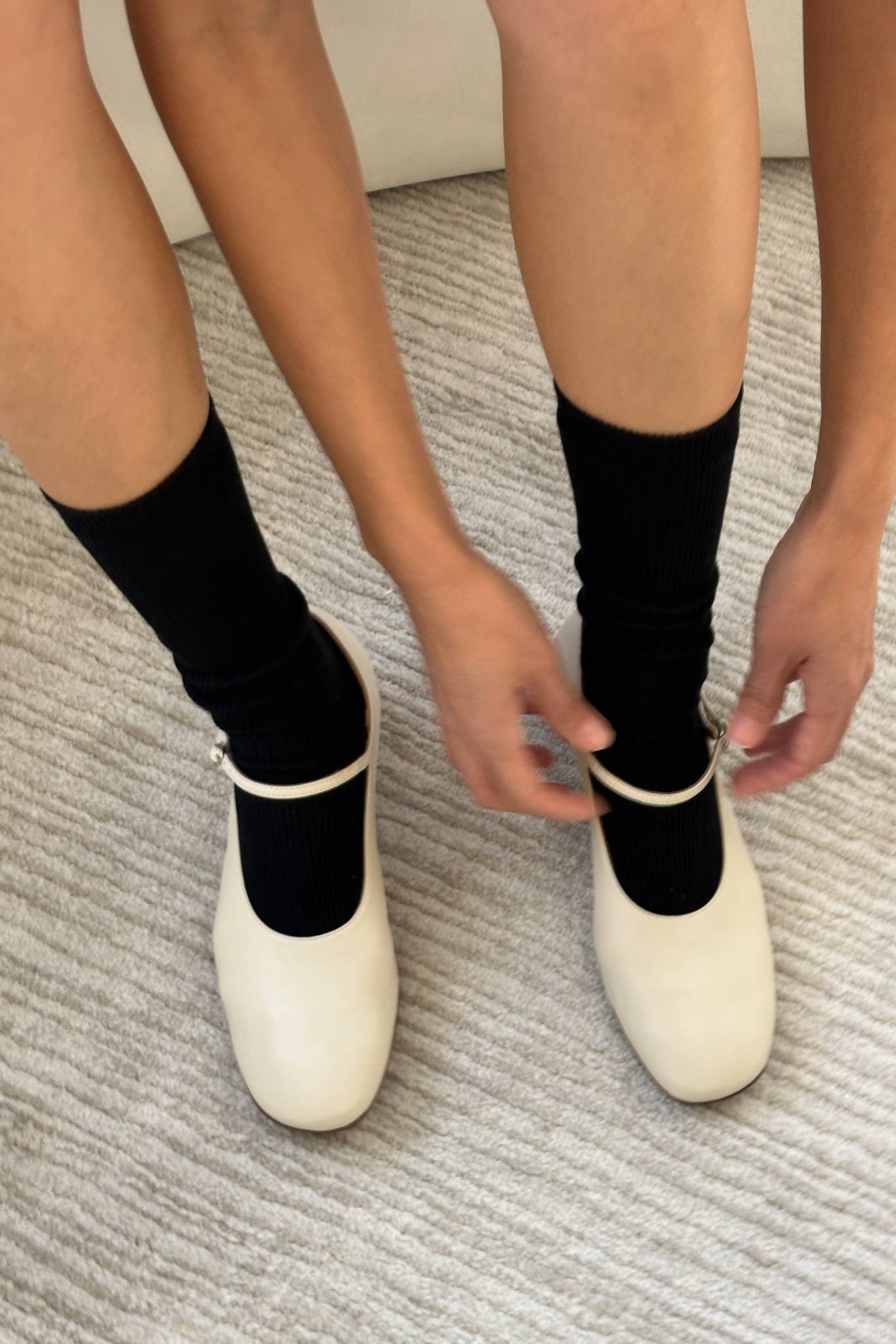 Le Bon Shoppe | Trouser Socks - Black