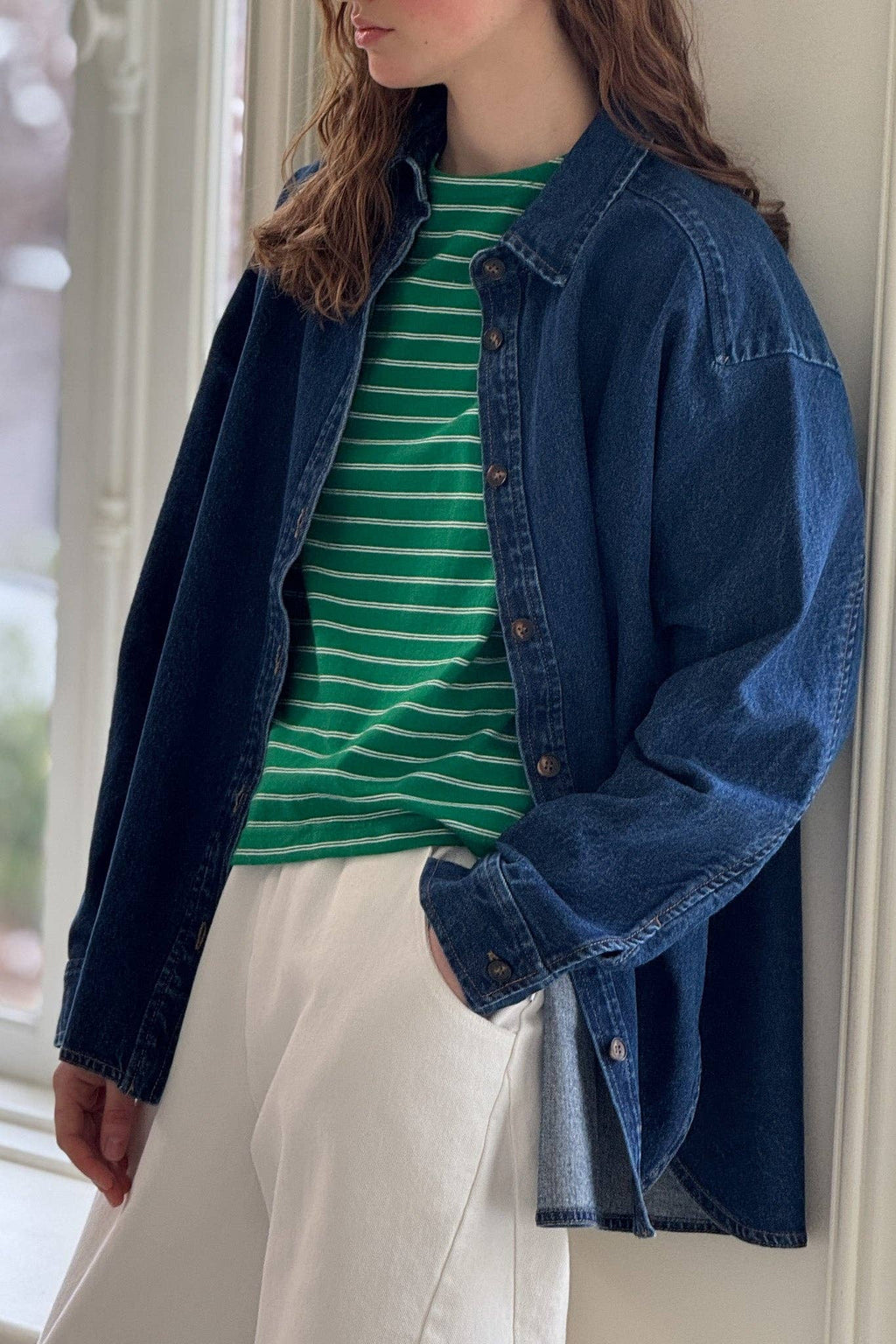 Le Bon Shoppe | Owen Shirt - Dark Denim