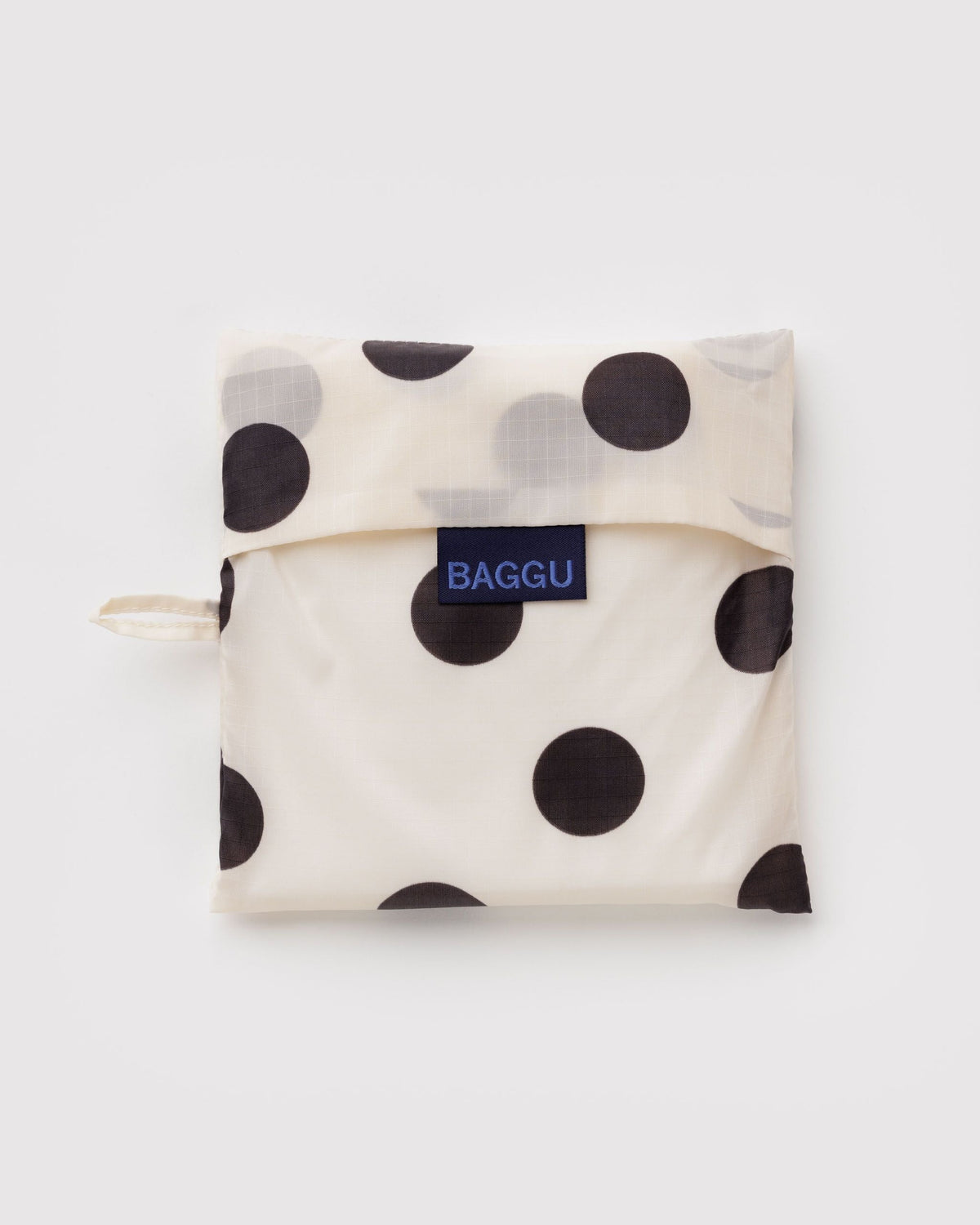 Baggu | Big Baggu Shopping Tote - Cream and Black Polka Dot