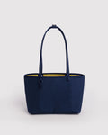 Baggu | Medium Nylon Reversible Tote - Navy Mix
