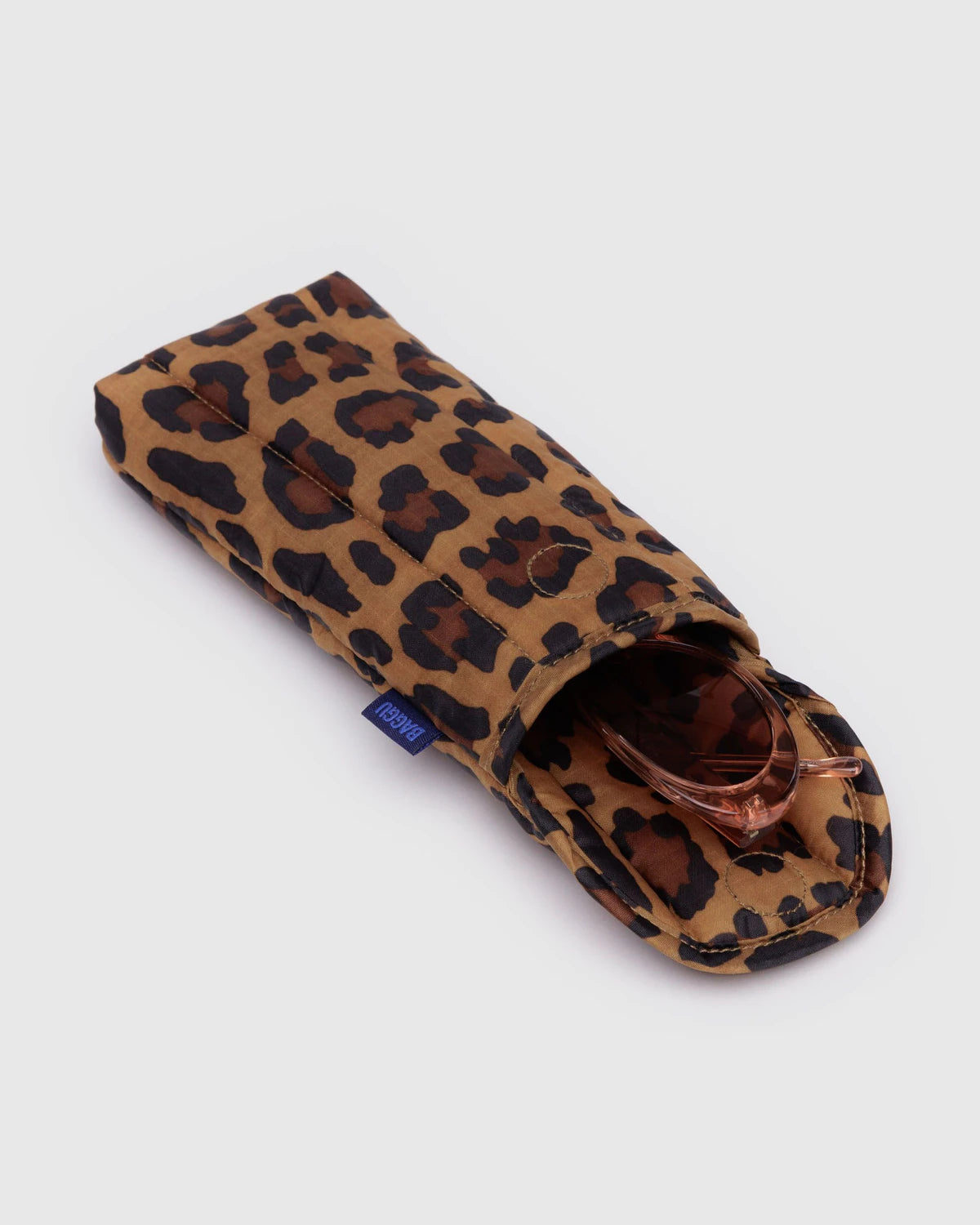 Baggu | Puffy Glasses Case - Leopard