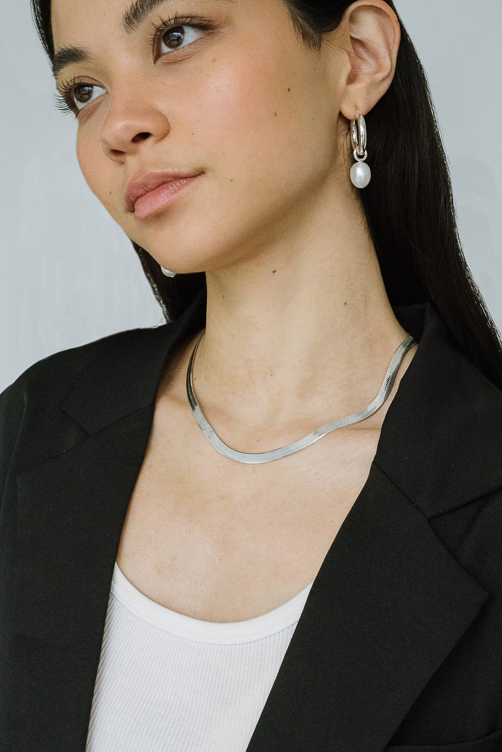 Kara Yoo | Glace Midi Necklace - Silver
