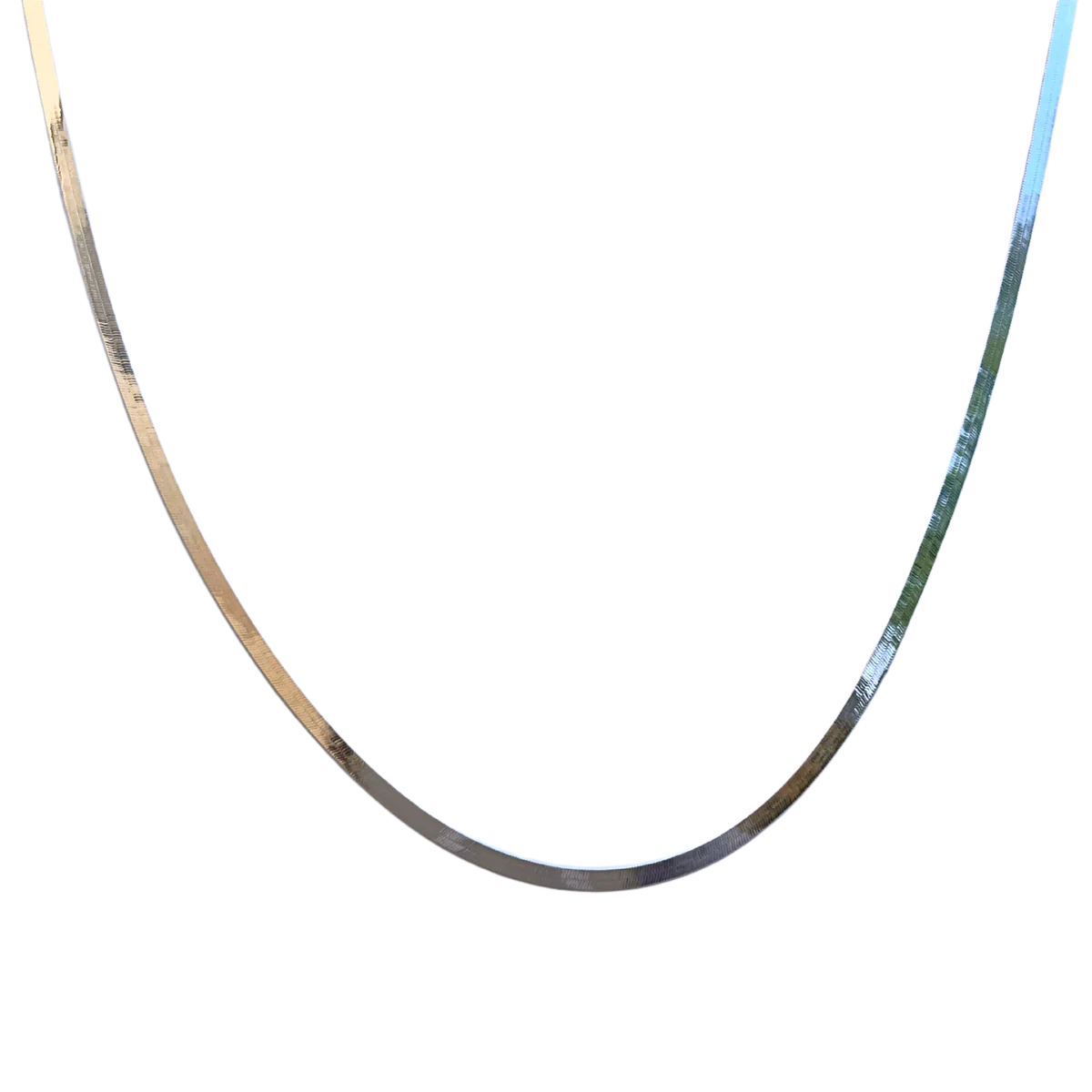 Devi Arts Collective | Herringbone Silver Layering Necklace