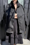 Le Bon Shoppe | Blair Waxed Cotton Jacket - Black
