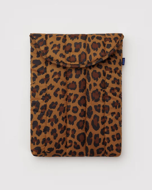 Baggu | Puffy Laptop Sleeve - 13"/14" - Leopard