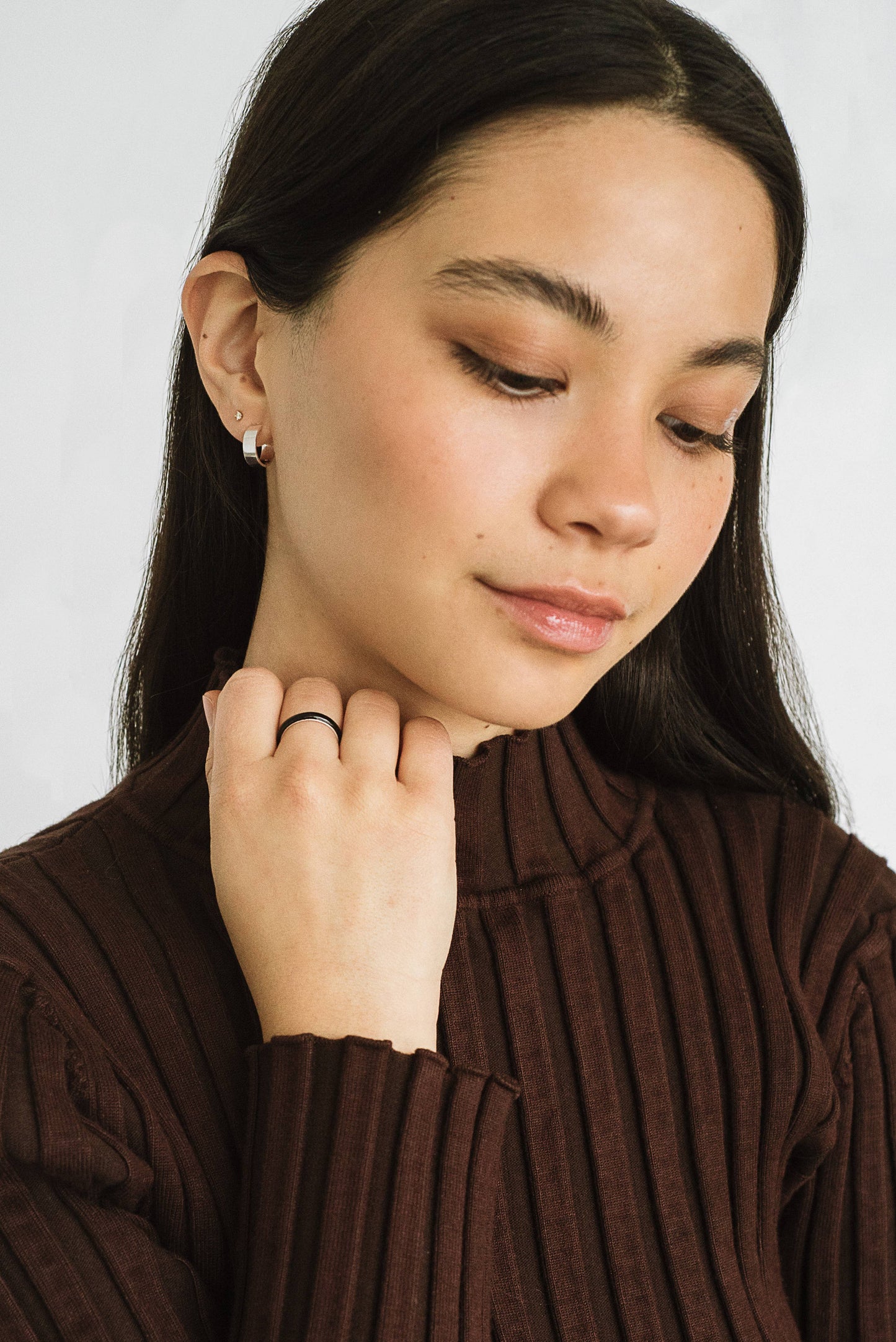 Kara Yoo | Merit Hoops - Gold Vermeil