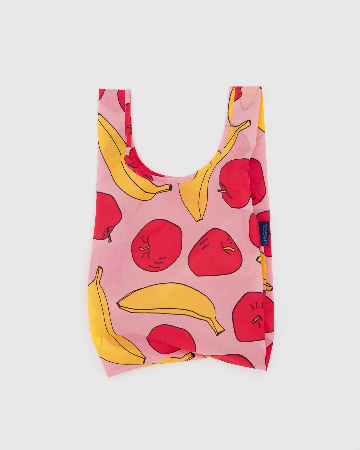 Baggu | Baby Baggu - Light Pink Apples & Bananas