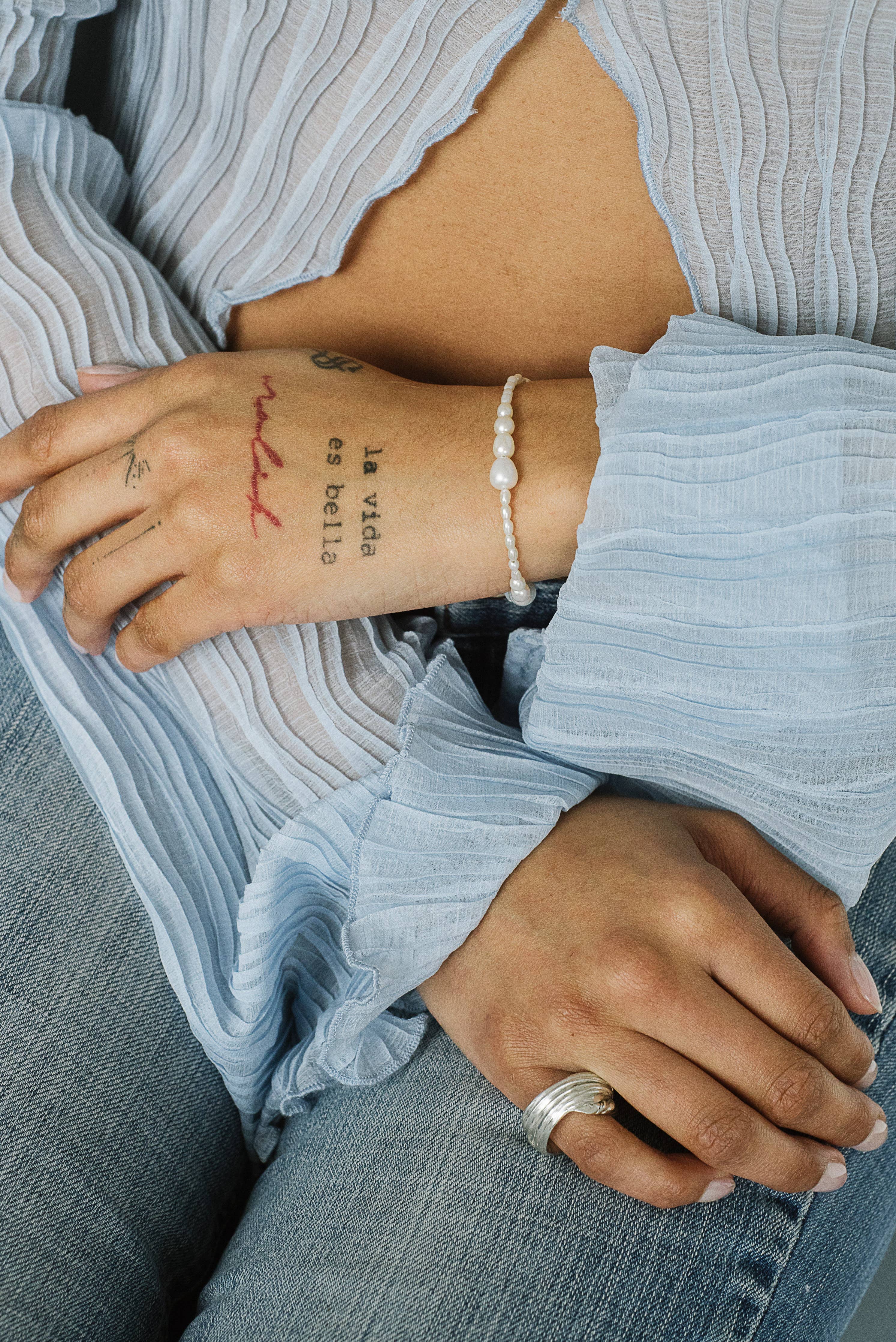 Kara Yoo | Avery Bracelet - Pearl