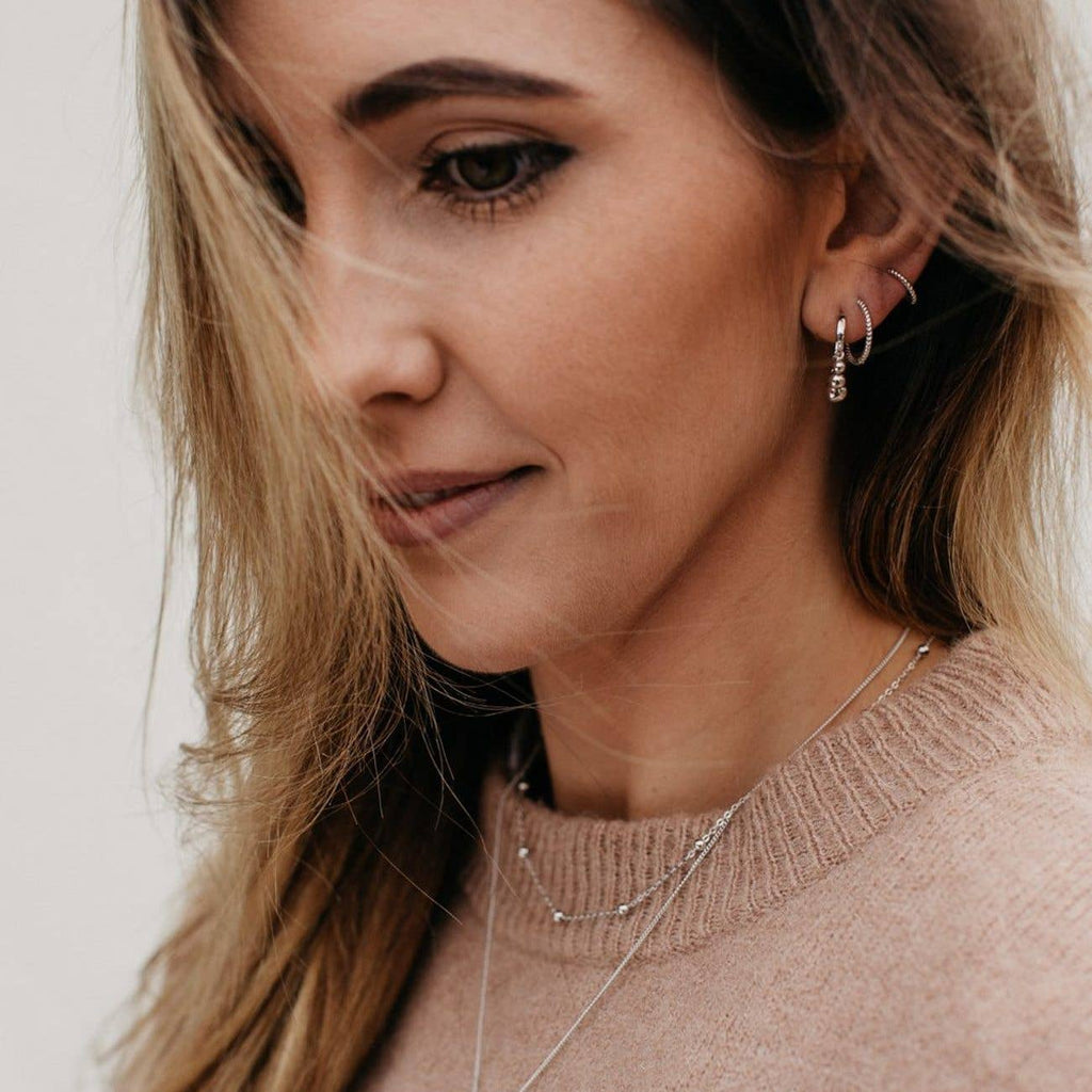 Love Local Jewelry | Malea Hoops 11mm - Gold