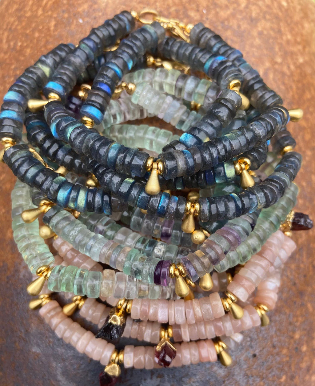Heather Kahn | Essential Stone Bracelet - 3 Stone Options