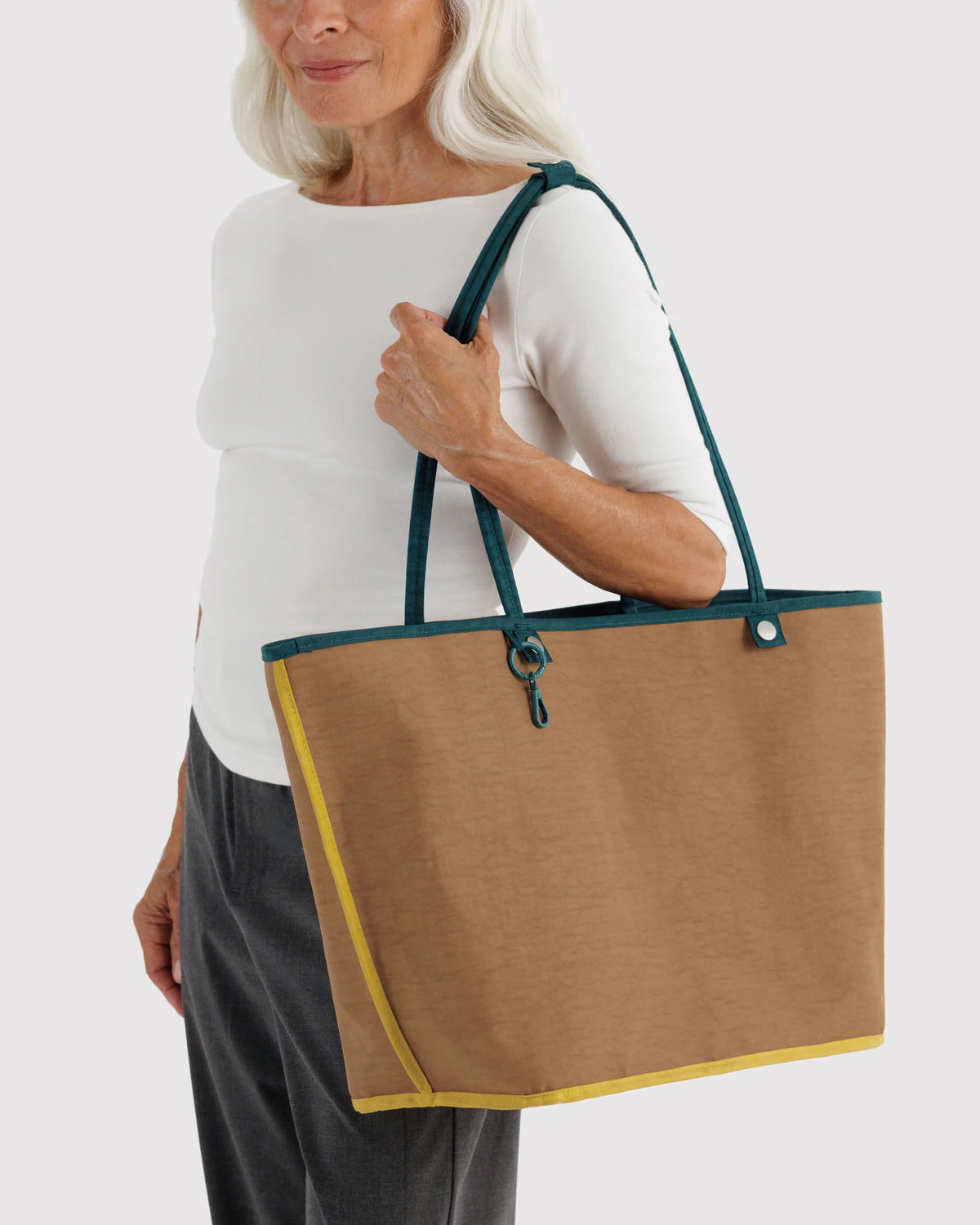 Baggu | Large Nylon Reversible Tote - Deep Sea Mix