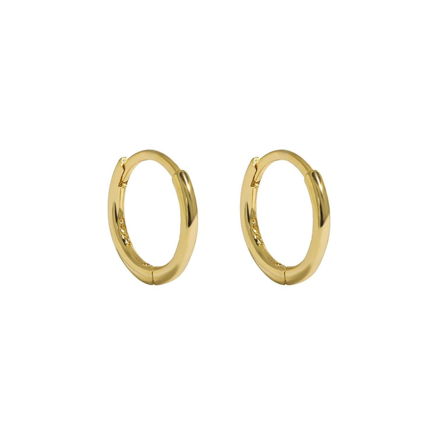 Love Local Jewelry | Mia Hoops 11mm - Gold or Silver