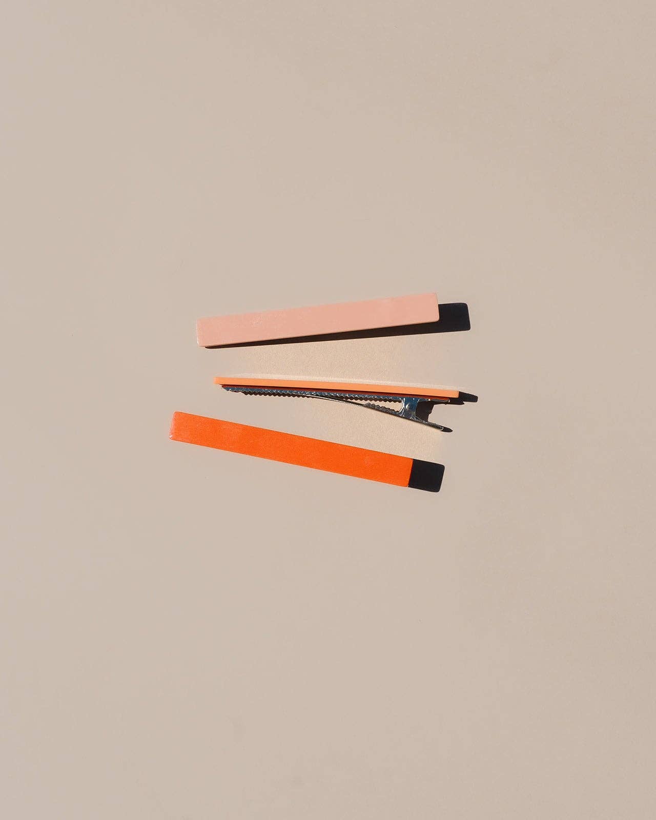 Evie Hair Clips - Mango