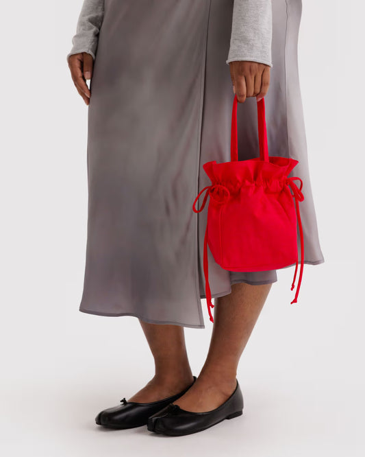 Baggu | Nylon Drawstring Bag - Candy Apple