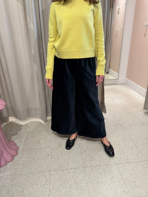 Naïf | Isadora Pants - Deep Emerald Velvet